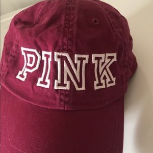 LAST CHANCE! Victoria's Secret PINK Maroon Hat